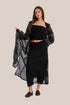 Elastic voile tube top